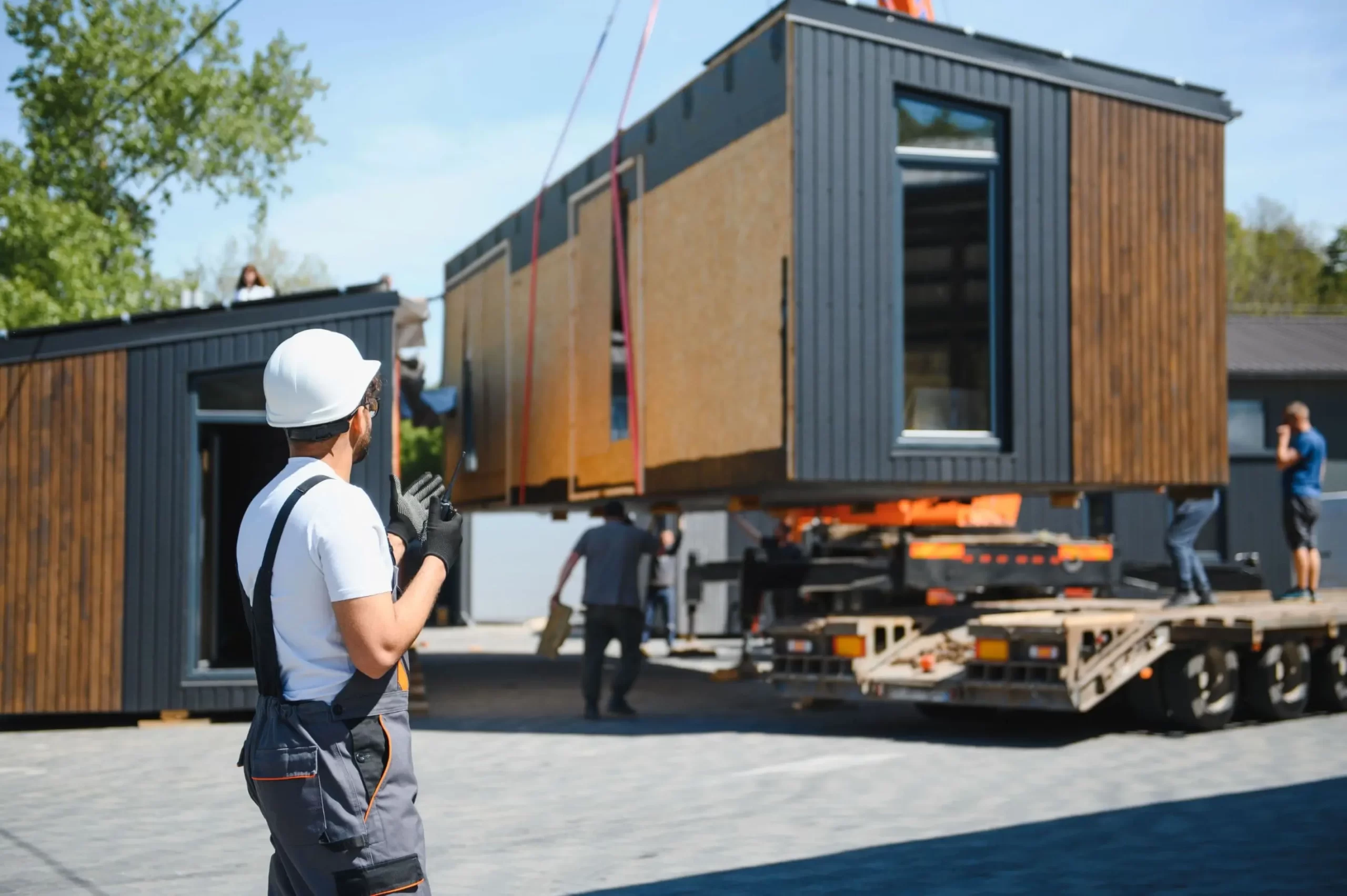 Modulinio namo transportavimo paslaugos visoje Lietuvoje - Transporto paslaugos