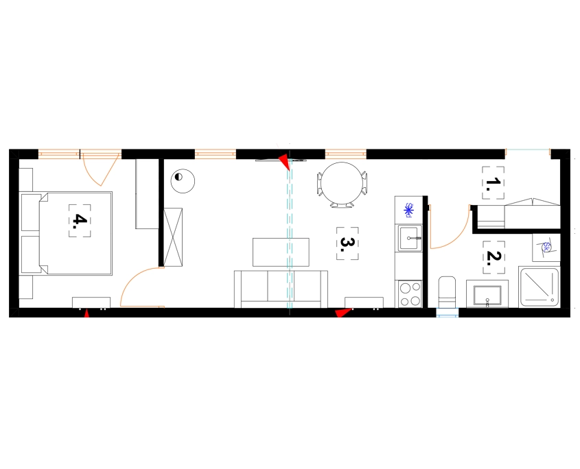 Modulinis namas MOD43 - Modhouse.lt