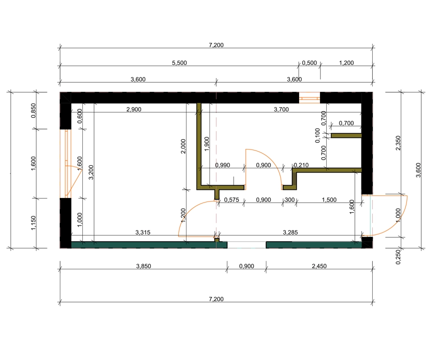 Modulinis namas MOD80 2 - Modhouse.lt
