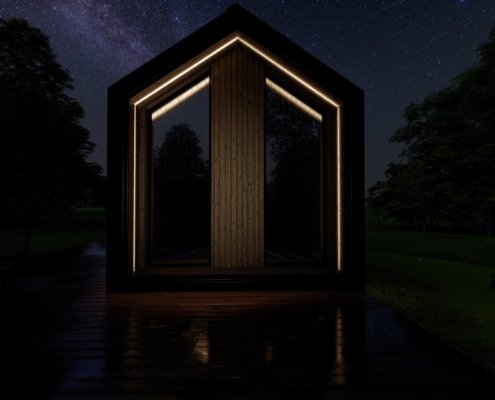 Naktis namelis Taurus 1 - Modhouse.lt