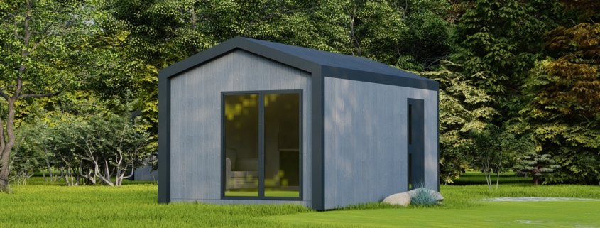 Mobilūs karkasiniai nameliai – modernus sprendimas 1 - Modhouse.lt Mobilūs karkasiniai nameliai
